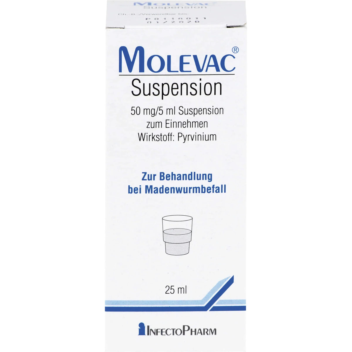Molevac Suspension, 25 ml solution
