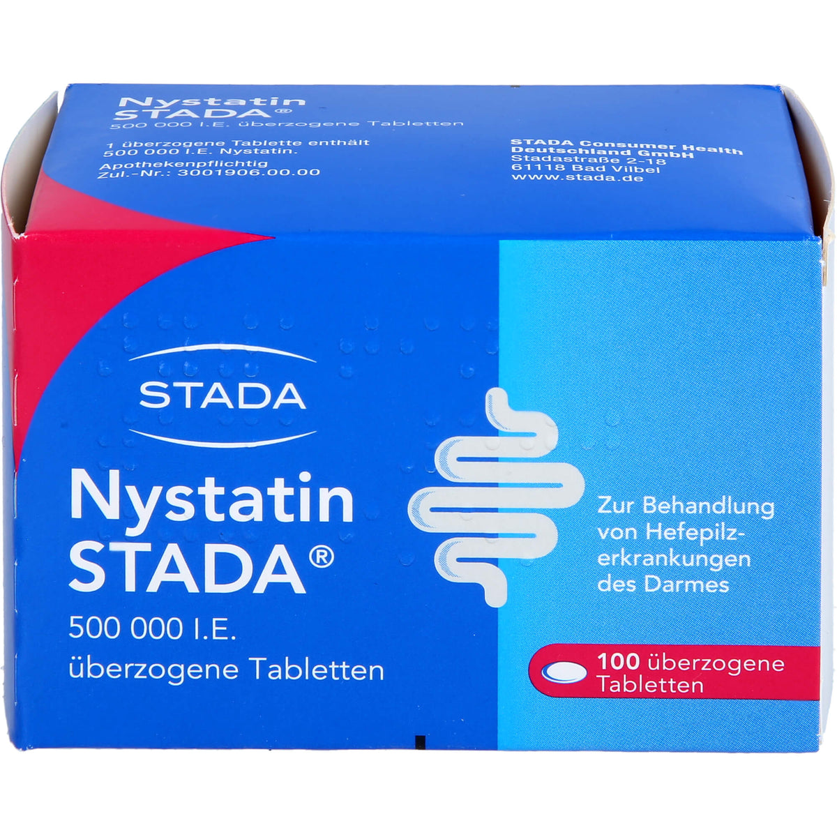 STADA Nystatin tablets, 100 tablets