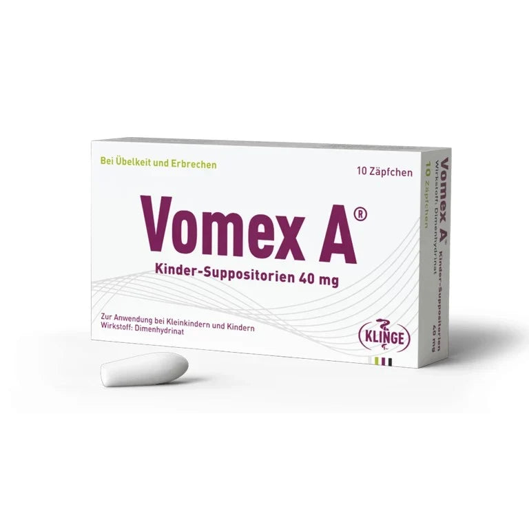 Vomex A 40 mg Kid's Suppositories