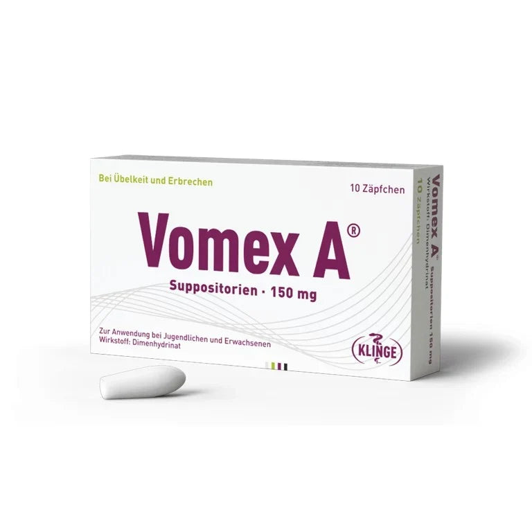 Vomex A suppositories 150 mg, 10 suppositories