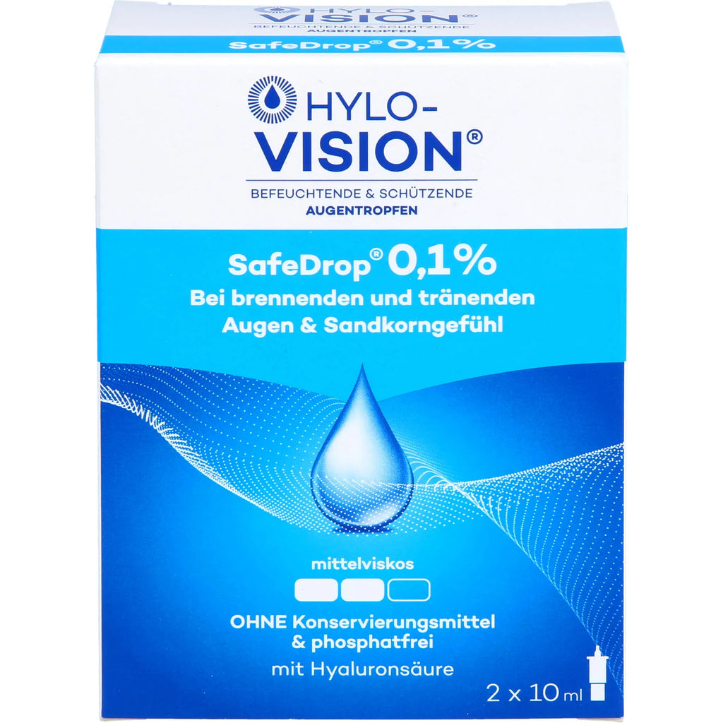 Hylo-Vision SafeDrop 0.1% solution, 20 ml