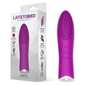 LateToBed Dotys Easy Quick Vibrating Bullet Silicone Purple