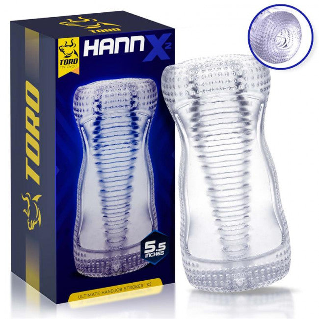 Toro Hannx2 Ultimate Handjob Stroker Open Concept 5.5"