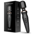 GOPower Noah Wand Massager Silicone Black