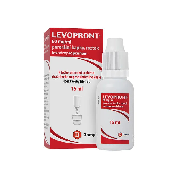 Levopront cough drops 15 ml