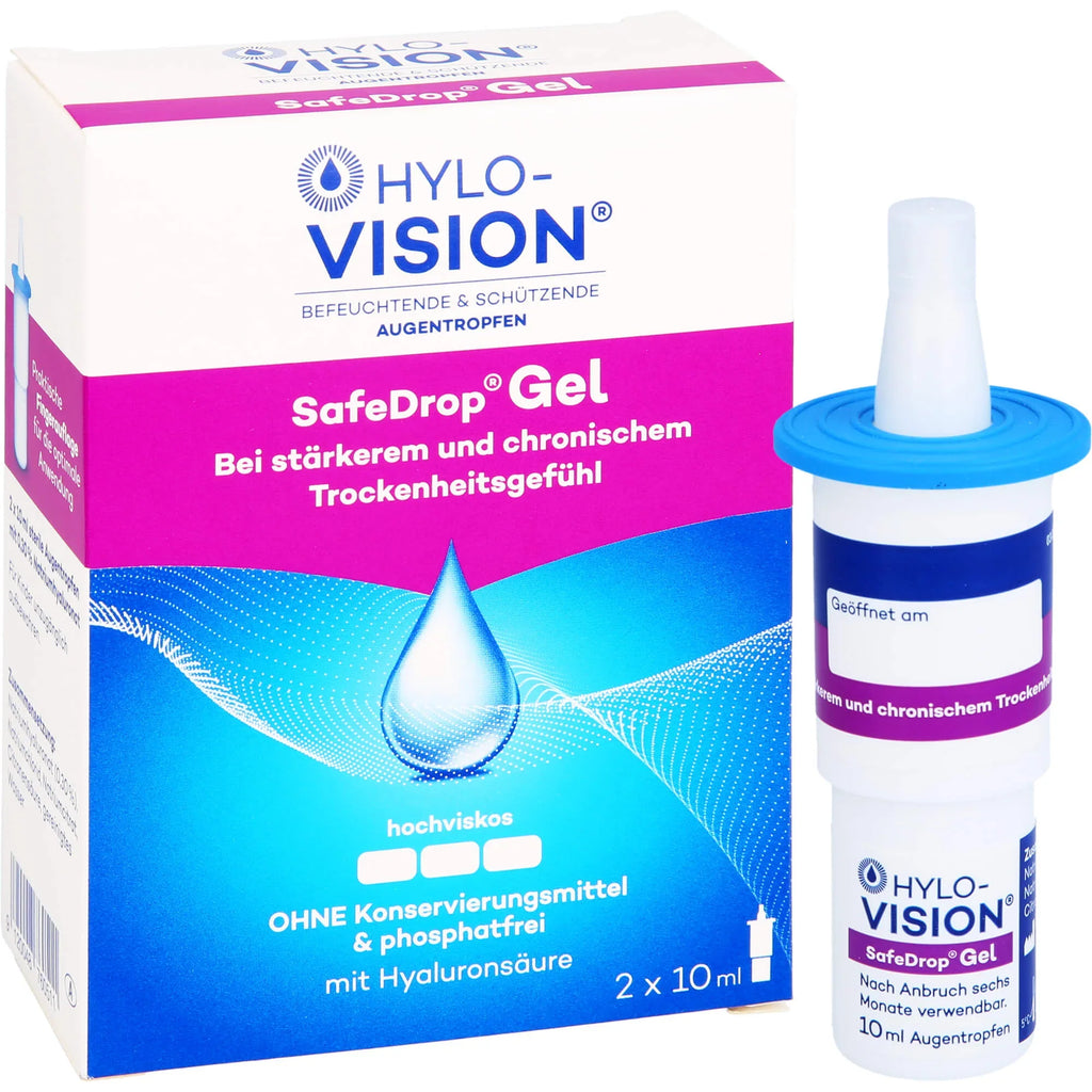 Hylo-Vision SafeDrop Gel, 20 ml