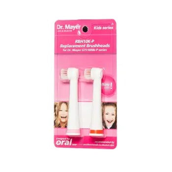 Dr. Mayer RBH10K-P Spare head for children's brush GTS1000K - 2 pcs