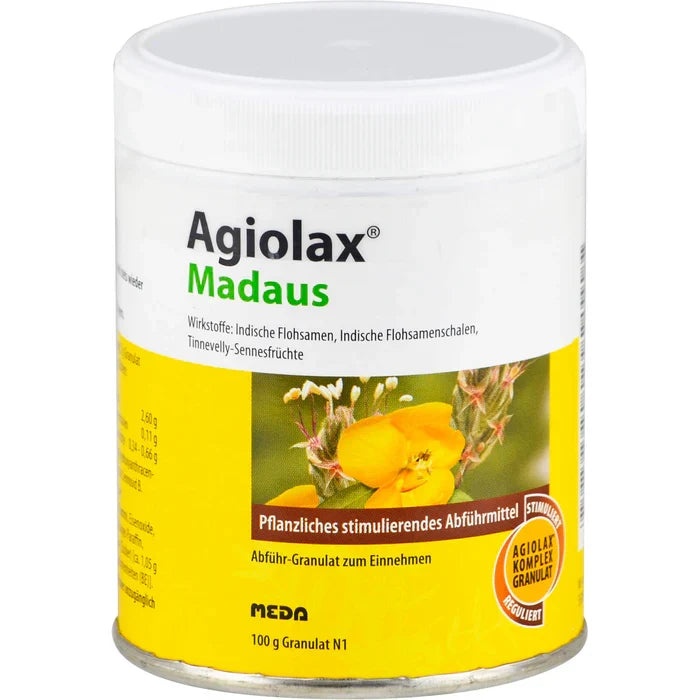 Madaus Agiolax granules Herbal laxative for constipation 100g