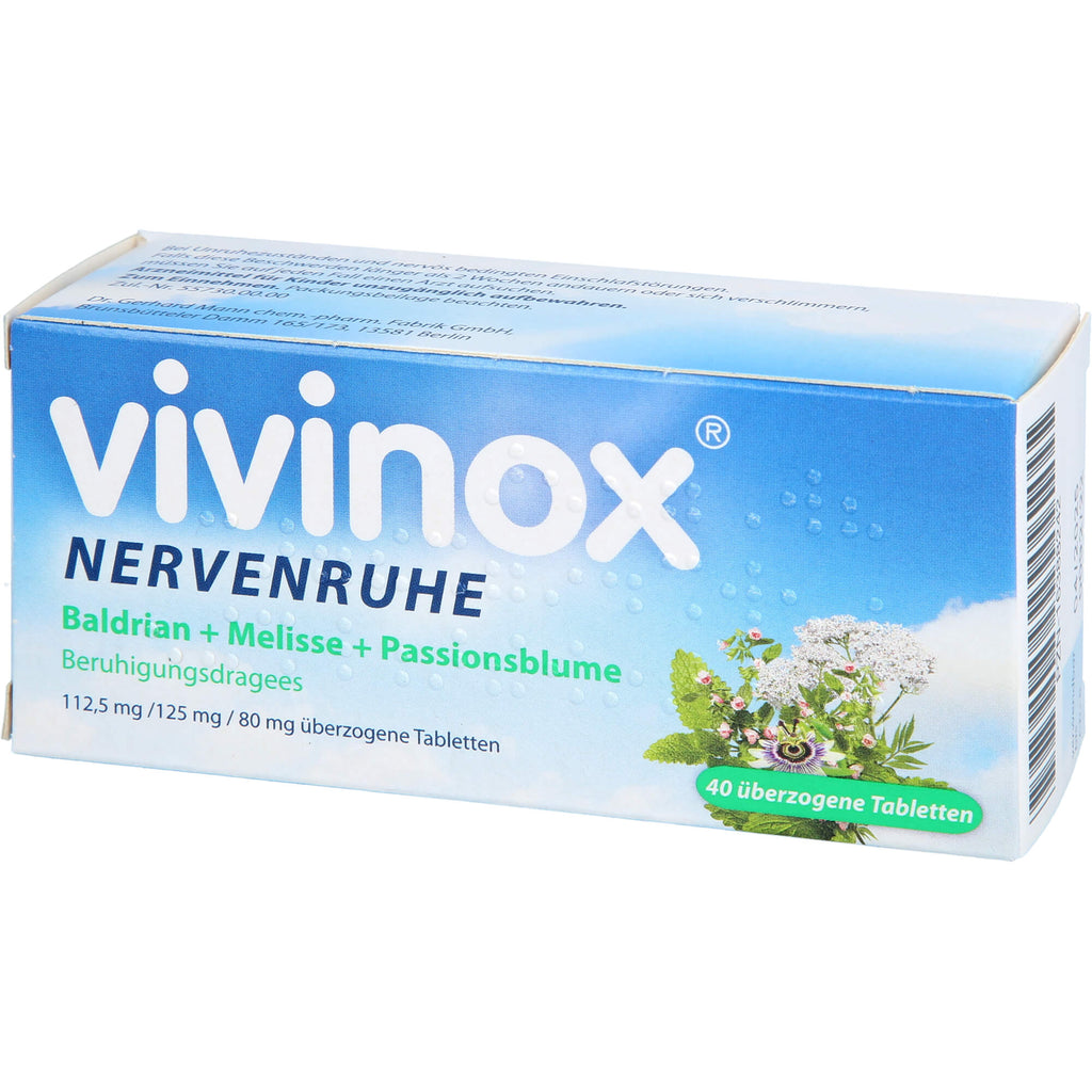 vivinox Nerve Calming Dragees