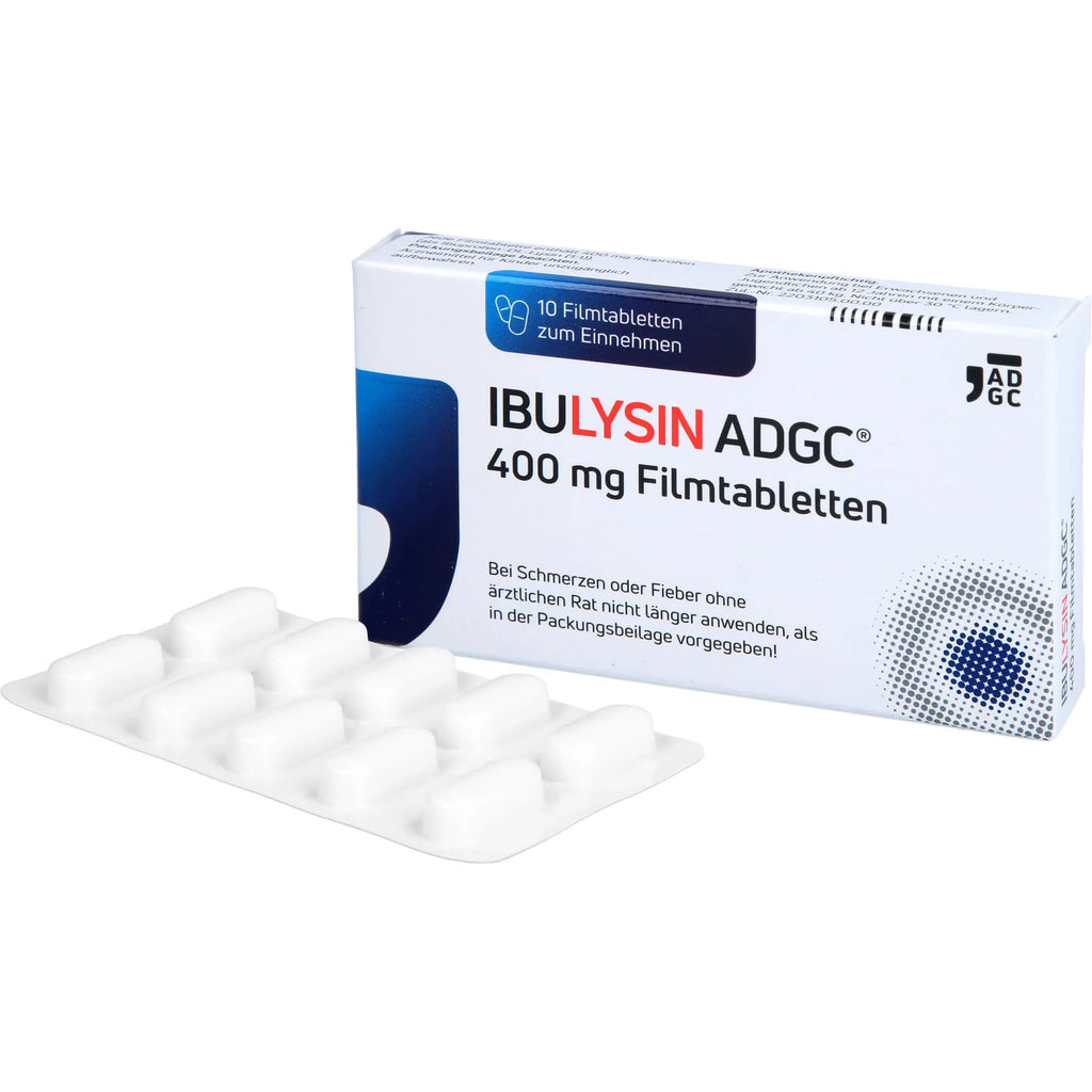 Ibulysin ADGC 400 mg film-coated tablets for pain and fever relief