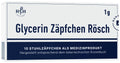 Glycerin suppositories Rösch 1g