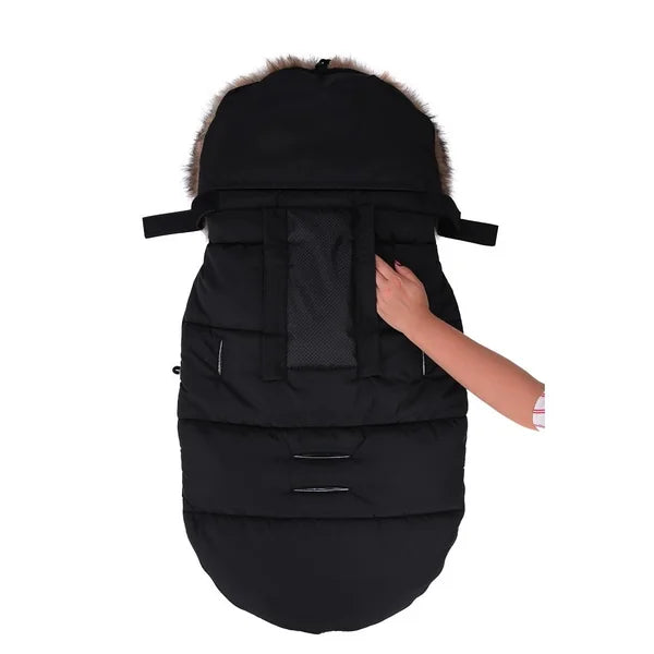 COTTONMOOSE Moose Stroller Footmuff Yukon Blue