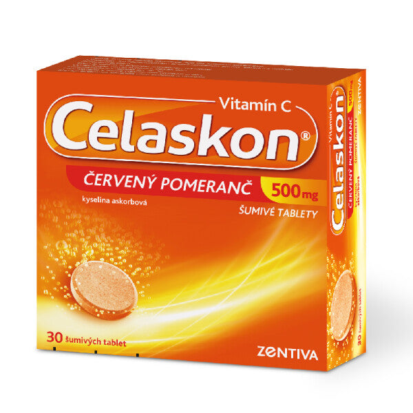 Celaskon Red Grapefruit 500 mg 30 effervescent tablets