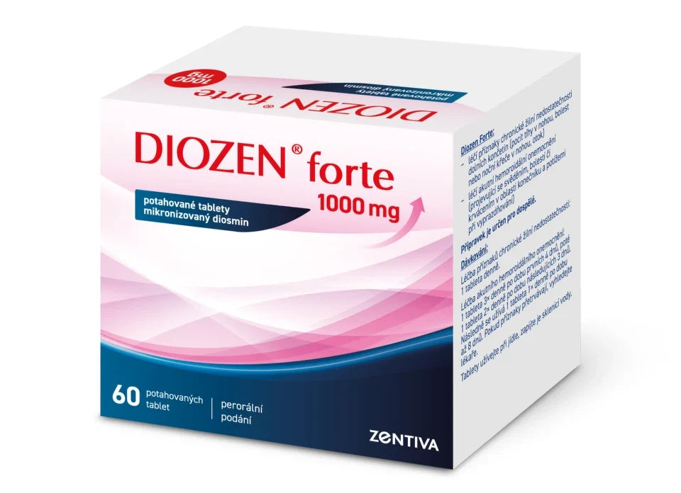 DIOZEN FORTE 1000mg, 60 film-coated tablets