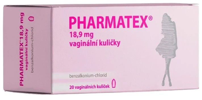 PHARMATEX 18.9mg - 20 vaginal suppositories