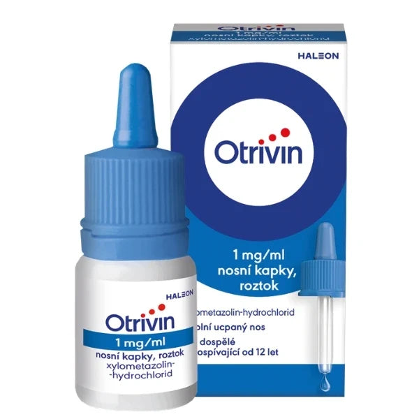 Otrivin 1mg/ml nasal drops 10 ml
