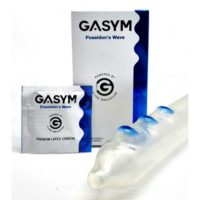 Gasym Poseidon's Wave Luxury Condoms