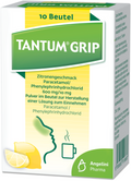 Tantum Grip 600 mg/10 mg Lemon 10 sachets