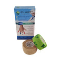 OK-plast Quick Finger Bandage 2.5 cm x 4.5 m 2 pcs beige and green