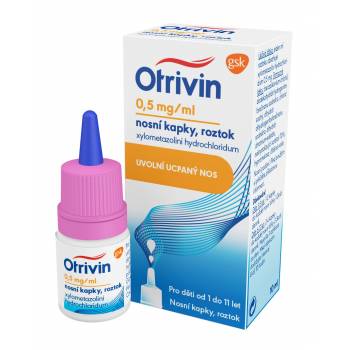 Otrivin For kids 0.5 mg / ml nasal drops 10 ml