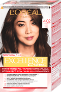 L'Oreal Paris Excellence Creme hair color 4.02 brown iridescent