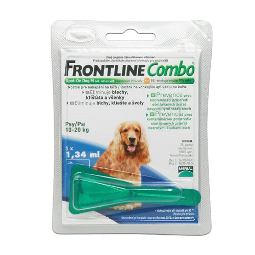FRONTLINE Combo Spot on Dog M 1x1 pipette 1.34ml