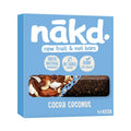 Nakd Cocoa Coconut RAW Fruit and Nut Bar with Coconut 4x35 g