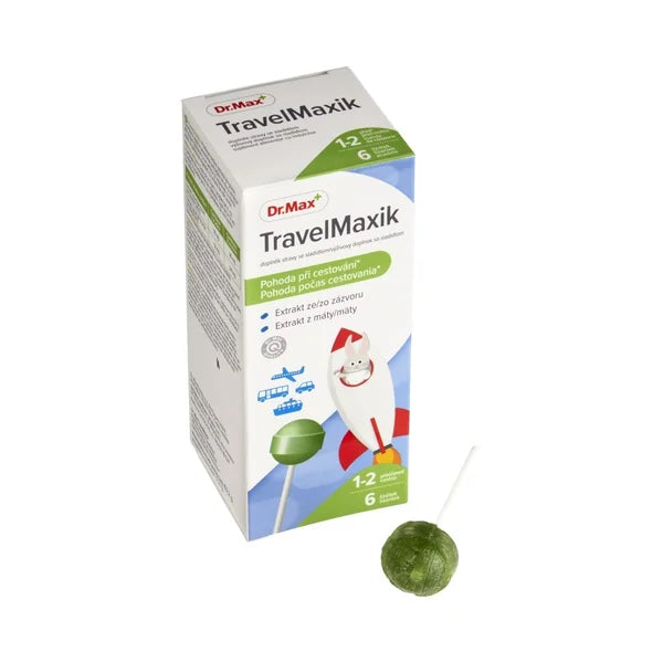 Dr. Max TravelMaxik nausea relief for kids 3x6 lollipops
