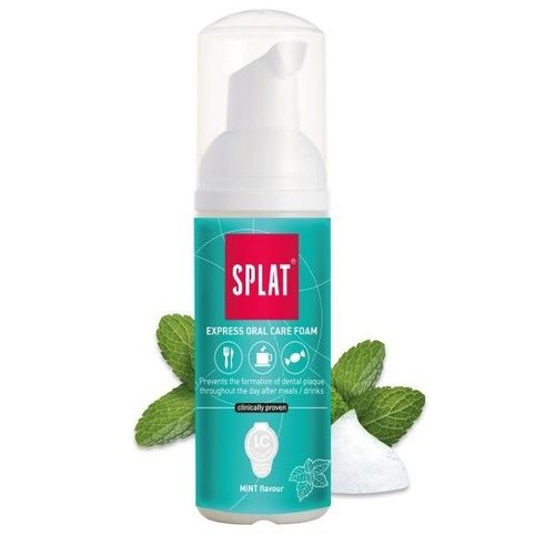 SPLAT Cleansing Foam For Teeth And Gums 2-in-1 50 ml mint