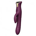 Zalo Mose Thrusting Rabbit Vibrator Purple