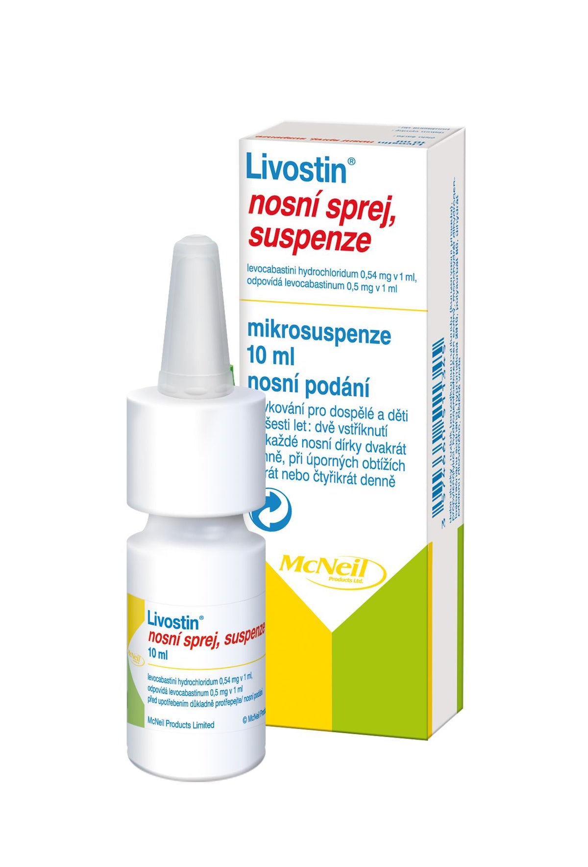 Livostin nasal spray 10 ml