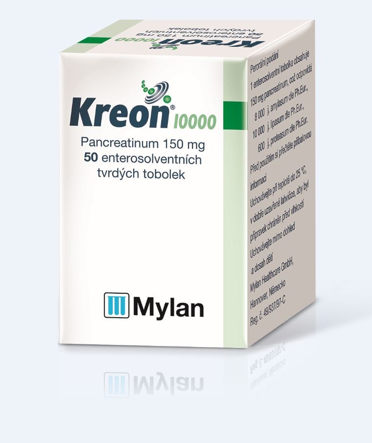 KREON 10 000 - 50 capsules
