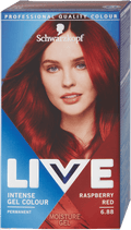Schwarzkopf LIVE hair color Raspberry red 6.88