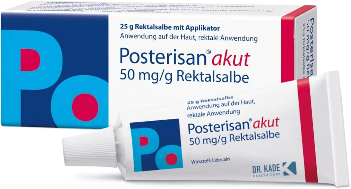 Posterisan Akut 50 mg/g ointment 25 g