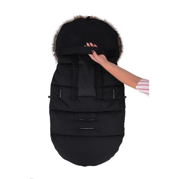COTTONMOOSE Moose Stroller Footmuff Yukon Blue