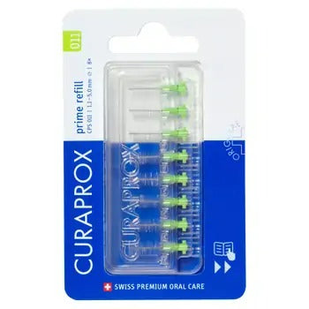 Curaprox CPS 011 prime refill interdental brush 8 pcs