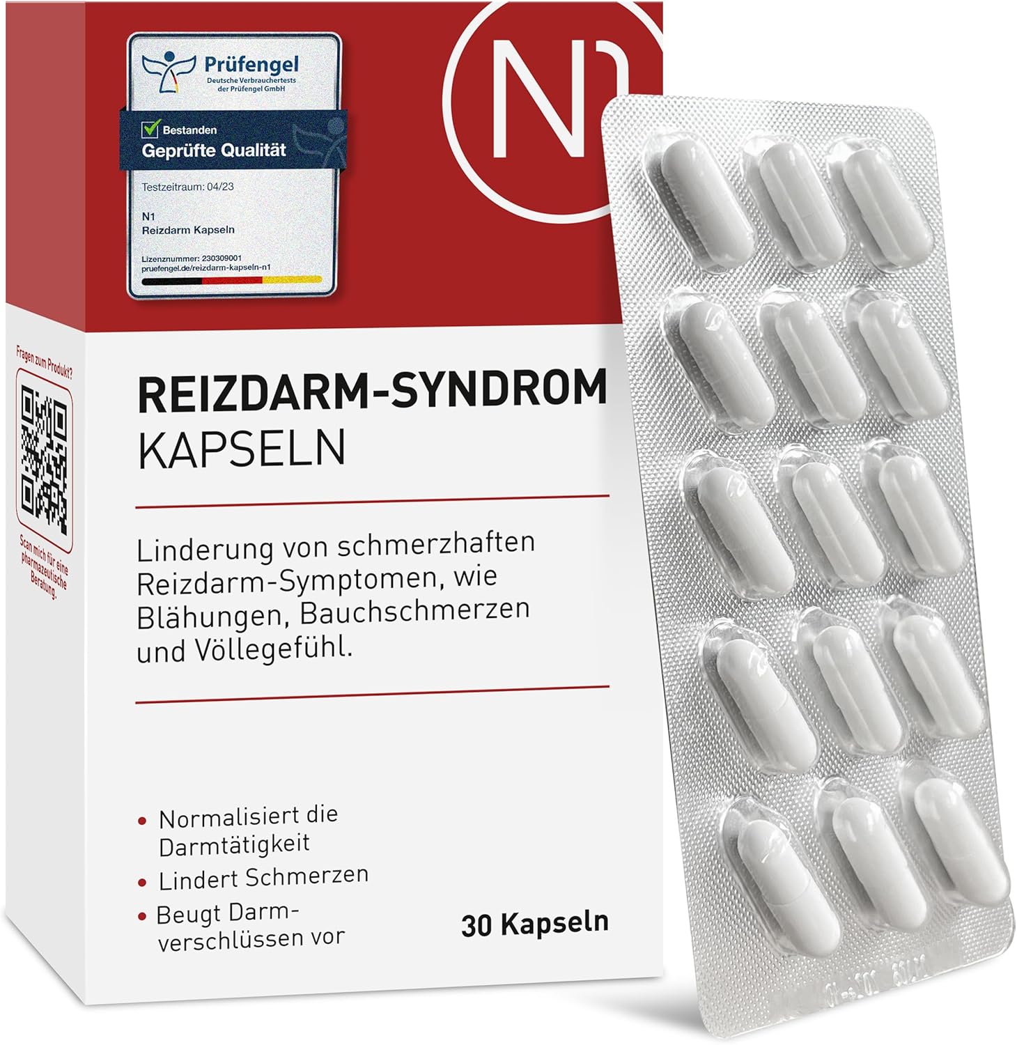 N1 Irritable Bowel 30 Capsules