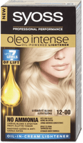 Syoss Oleo Intense hair color light blond Silver 12-00, 115 ml