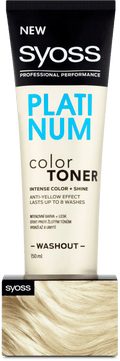 syoss Hair Color Toner Platinum, 150 ml