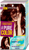 Schwarzkopf Pure Color Hair Color Dark Cherry 3.68, 142.5 ml