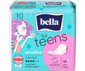 Bella for teens sensitive normal pads, 10 pcs