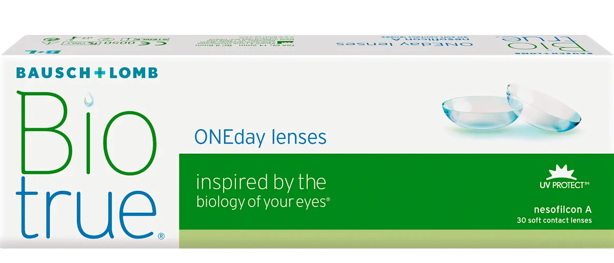 Biotrue daily contact lenses -2.00, 30 pcs