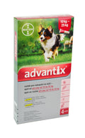 Advantix for dogs 10-25kg spot-on 4x2.5 ml