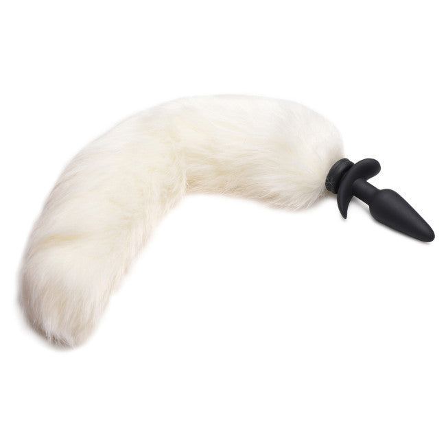 Tailz Snap-On Vibrating Silicone Anal Plug & 3 Tails with Remote