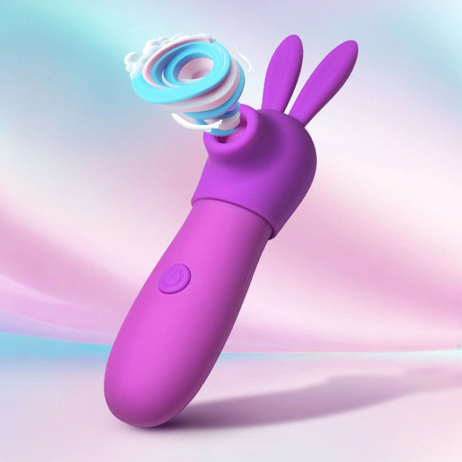 Shegasm Bunny Sidekick Suction Clit Stimulator Purple