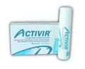 Activir plus dimethicone cold sore cream pump dispenser 2g
