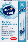 Dontodent mouthwash TO GO 12 sticks x 10ml