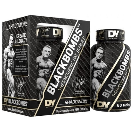 Dorian Yates NUTRITION BLACKBOMBS 60 TABLETS