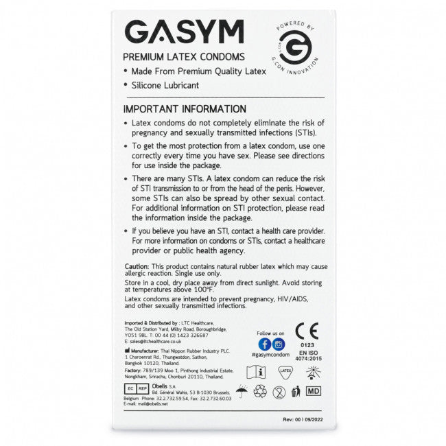 Gasym Poseidon's Wave Luxury Condoms
