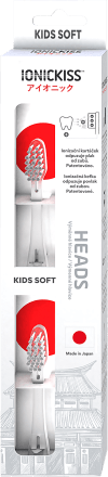 IONICKISS interchangeable kid's heads, soft clear white, 2 pcs
